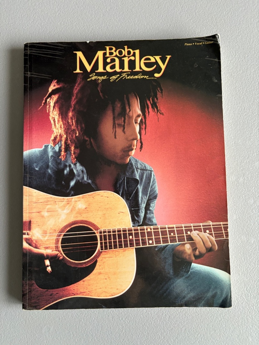 Bob Marley Songs of Freedom Guitar Piano Vocal Music book